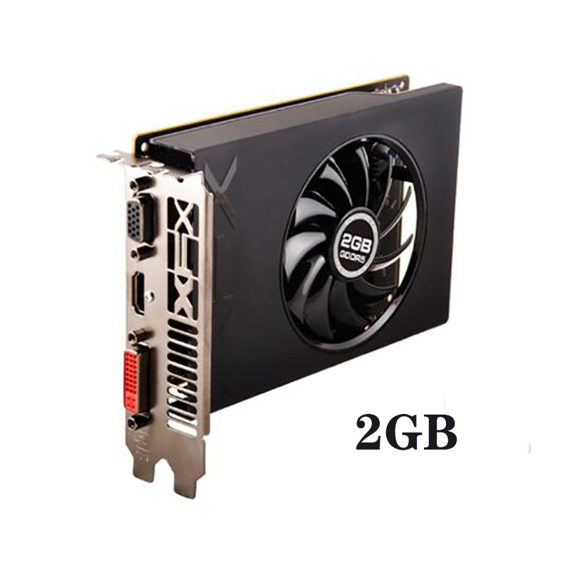 Radeon R7 240 2GB ビデオカード GPU AMD Radeon R7240A GDDR3/5 グラフィックスクリーンカード デスクトップコンピュータ XFX
