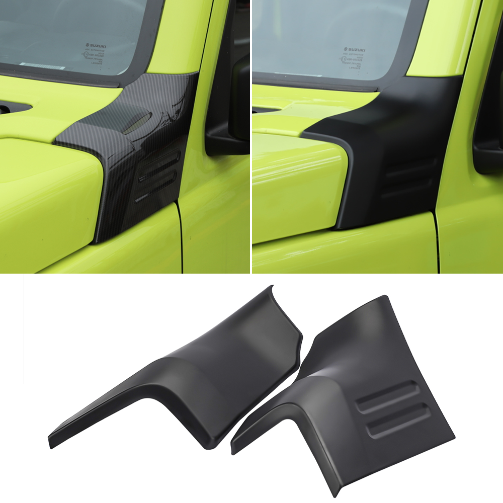 車のエンジン角度カバーフード装飾カバーガードトリムスズキジムニー JB64 JB74 2019-2025 外装アクセサリー
