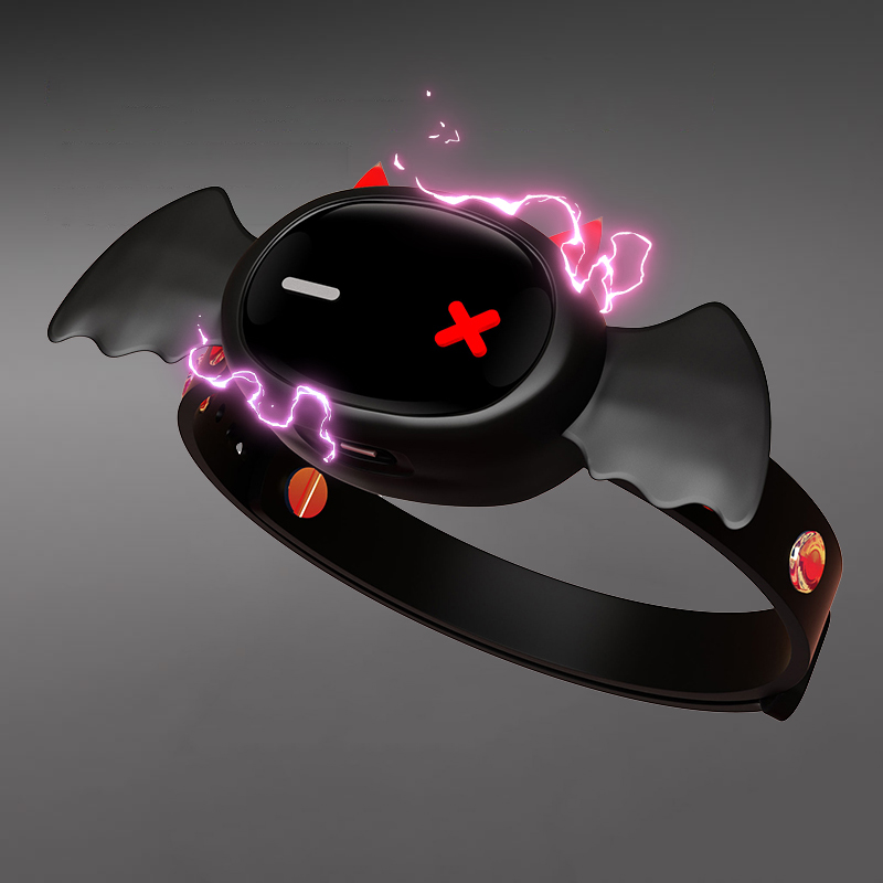 LOCKINK 小悪魔首輪アプリリモコン拘束緊縛ネック感電首輪大人のゲーム女性男性カップル大人のおもちゃ