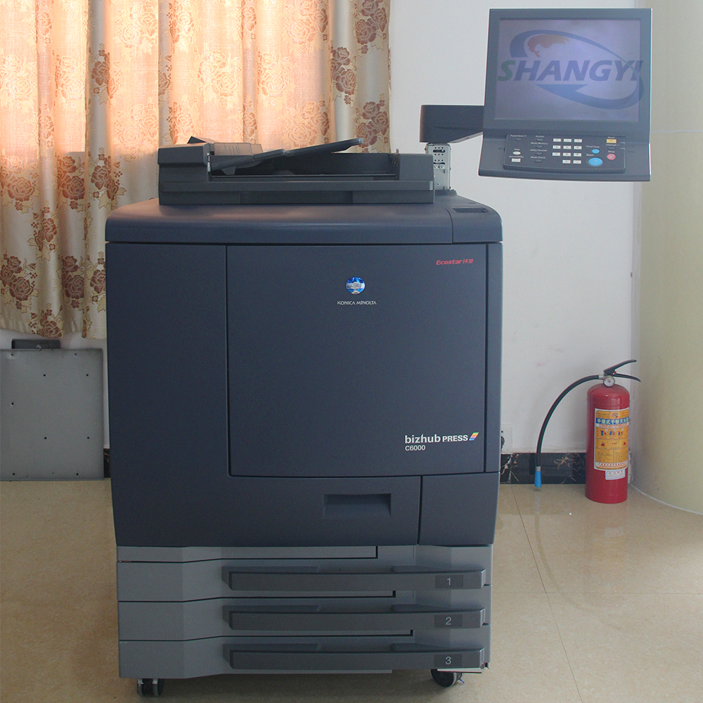 コニカミノルタ C6000 C7000 A3 中古高速ポータブルデジタル複合プリンターコピー機スキャナー優れた品質のカラー出力