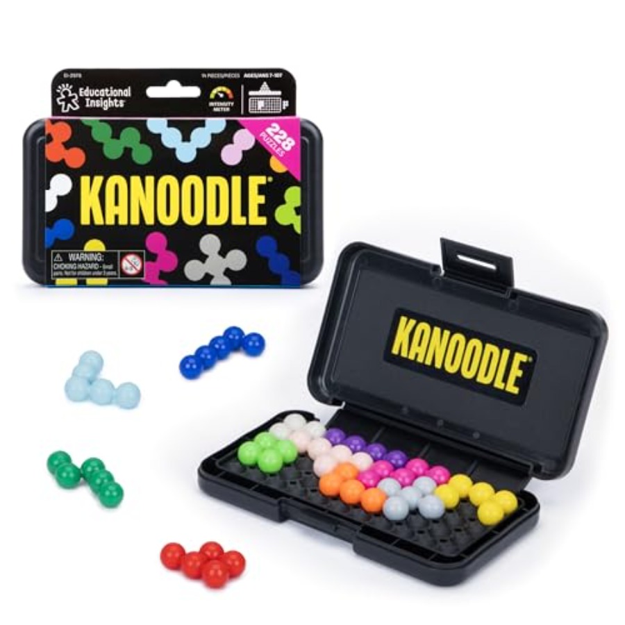Kaminoodle - 3D 頭の体操パズル、大人、十代の若者向けの空間パズルゲーム、問題解決おもちゃと論理パズル、シングル