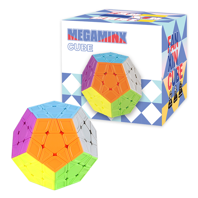 Megaminx キューブ 3X3 スピードマジックキューブ十二面体磁石 12 カラーマッチングつや消しタッチスピードパズルギフトプロのおもちゃ