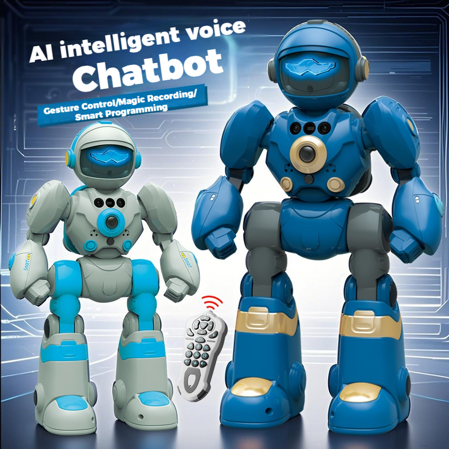 AI 音声対話 RC ロボットジェスチャー感知赤外線リモコン歌うダンス録音早期教育子供のための誕生日プレゼント