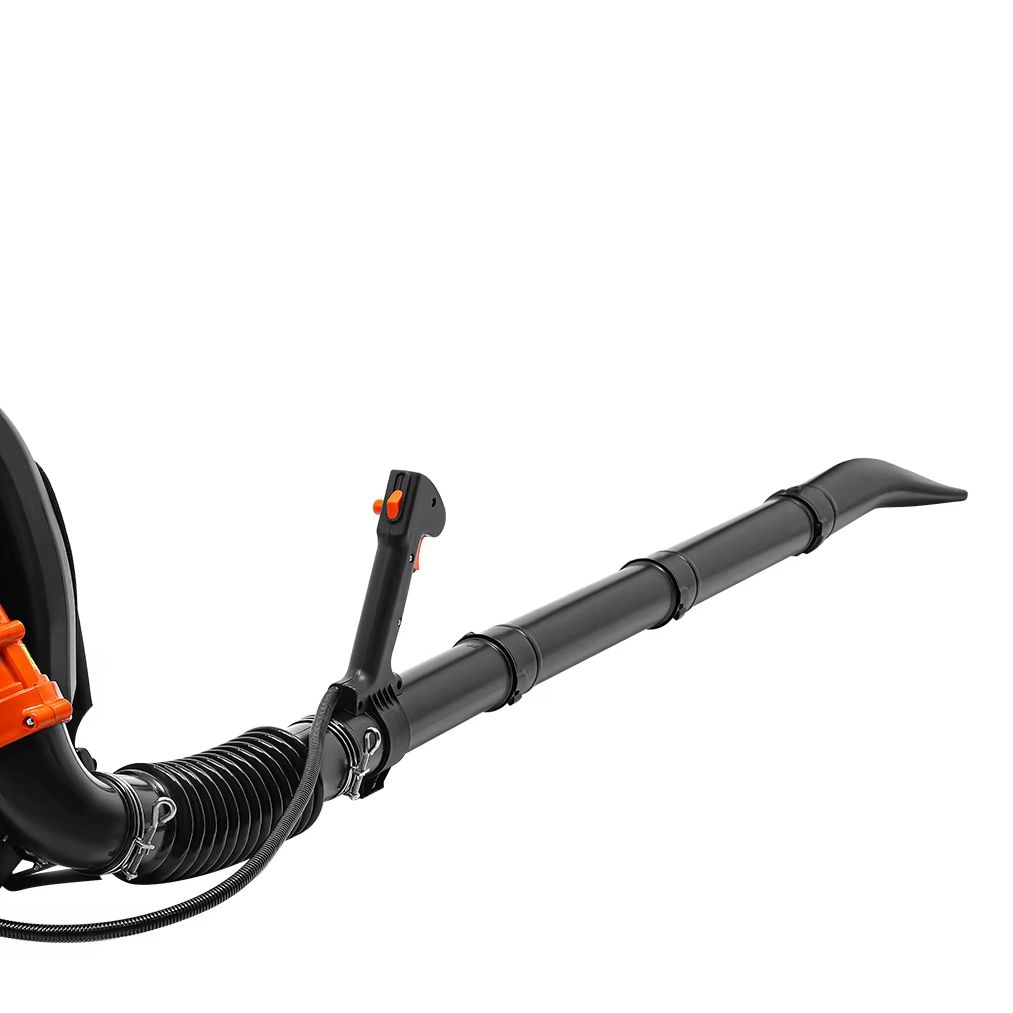 2 ストローク バックパック バックパック リーフ ブロワー、EB808 ハイパワー ガーデン ガソリン ブロワー 1.25KW 7000r/分、エコロジカル クリーニング、道路ダスティング、除雪用