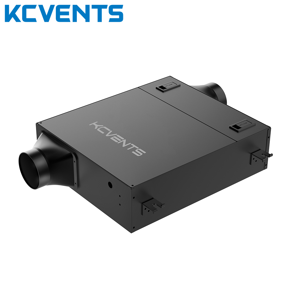 KCvents フレッシュエアファン効率的、省エネ、低ノイズ、そして静かな超薄型浄化統合フレッシュエアシステム