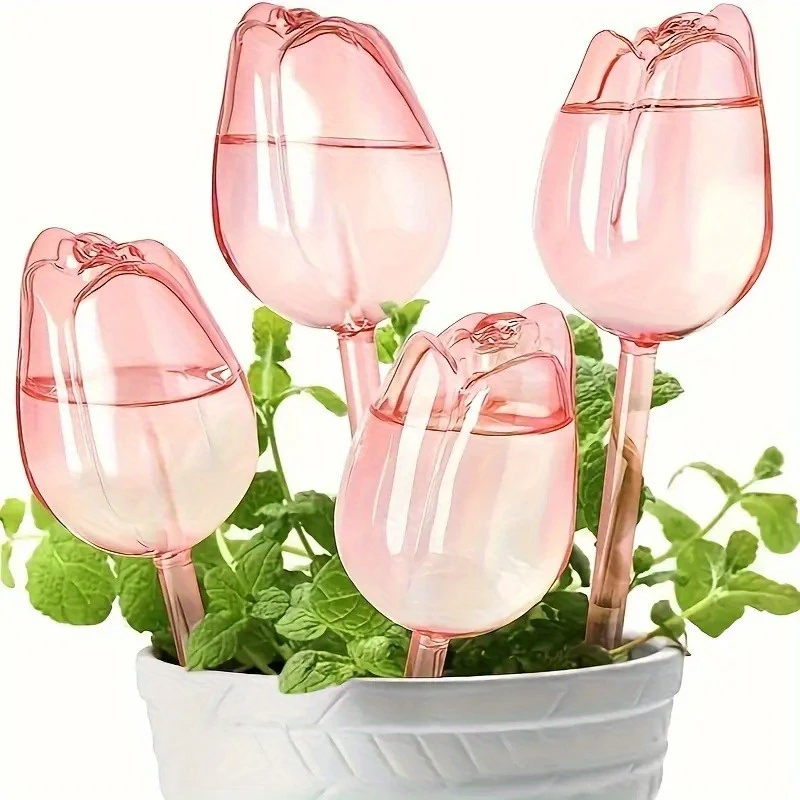 チューリップ植物用散水グローブ – 自動自動散水システム、徐放性、屋内用