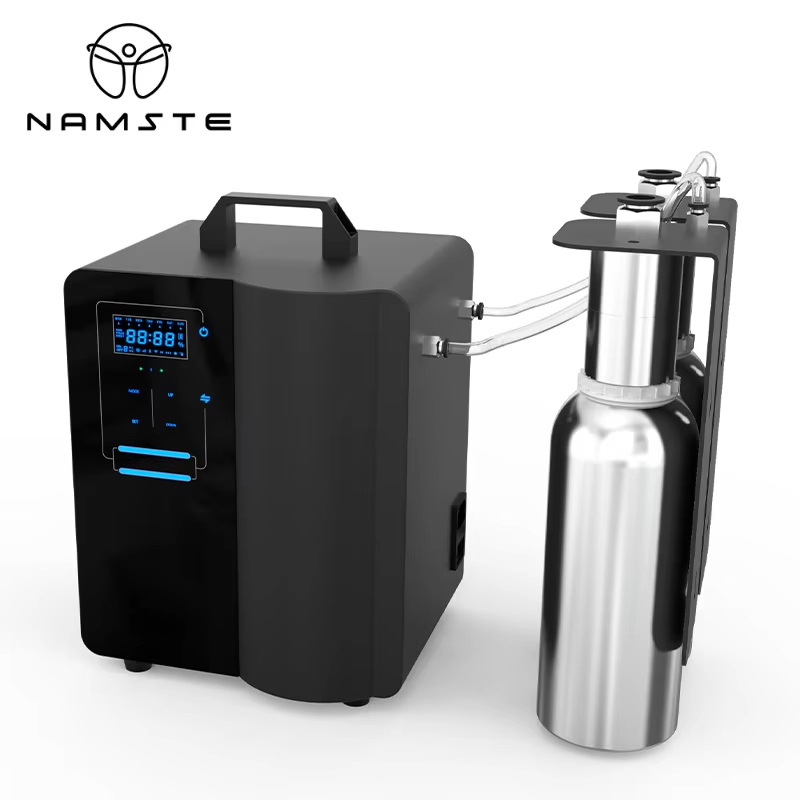NAMSTE ホテルホーム香り付け装置 10000m3 商用電気芳香ディフューザーデュアルノズルアロマセラピーアトマイザーアロマバーナー