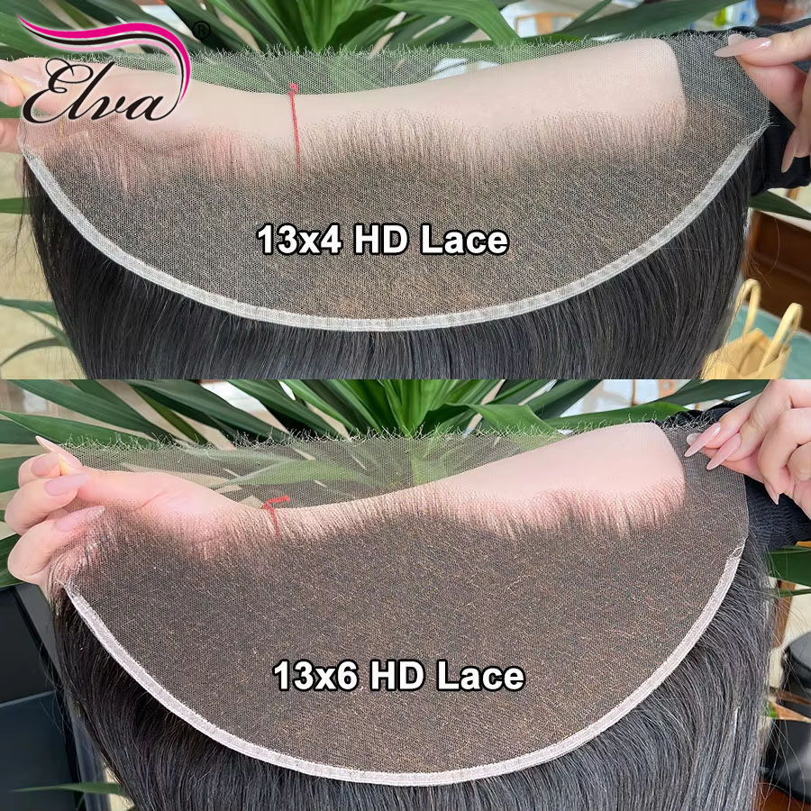 Elva 超薄型 HD レース 13x6 13X4 HD レース正面閉鎖肌のようなリアル HD レース小さな結び目 5x5 7x5 HD 閉鎖事前摘み取りレース