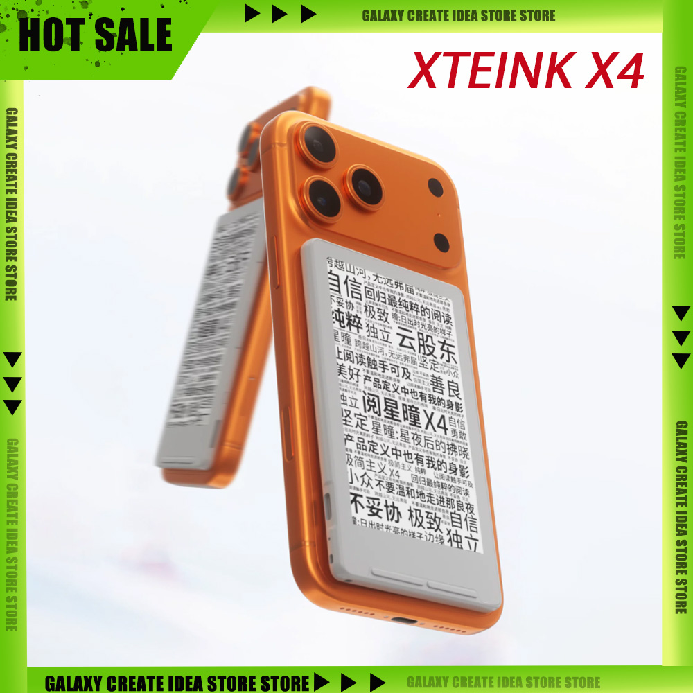XTEINK X4 磁気電子ブックリーダーインクスクリーン軽量 220ppi XTEINK X3 ポータブル電子ブックリーダー超薄型 16 ギガバイトギフト