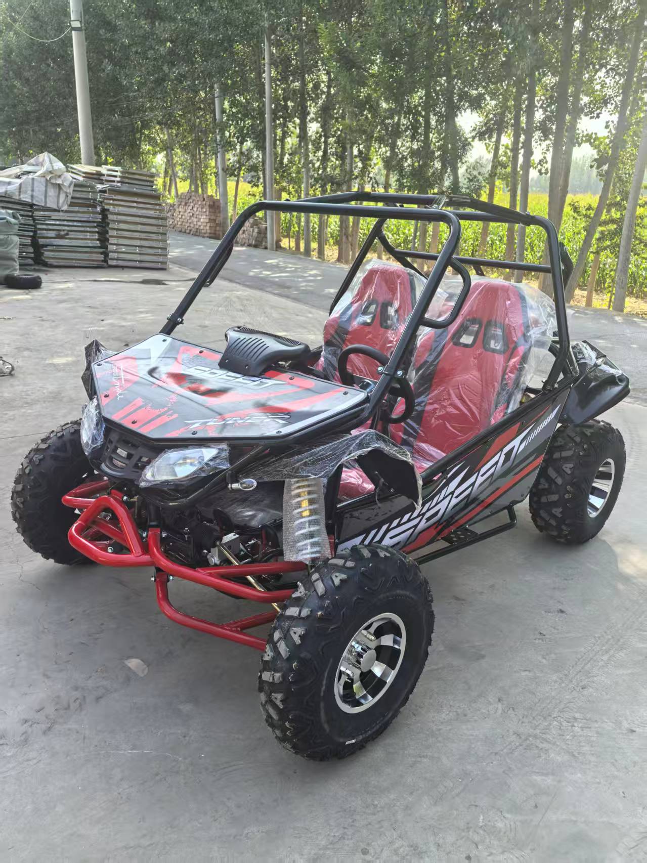 大人用四輪オフロード車ビーチカート二人乗り自動変速機全地形バイクLargeMountain用