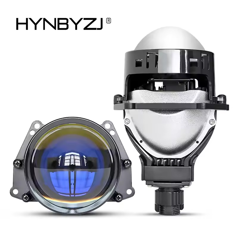 2 個バイ LED プロジェクターレンズ 3 インチヘッドライト Hella 3R G5 6000K オートランプ車のライトレトロフィットキット双曲面レンズ 12V 24V