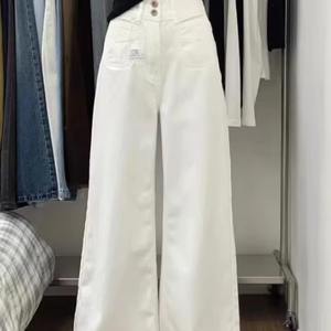 B999 AL3830-429-59.99-PTX - レディース ルーズフィット ダメージジーンズ、春夏用薄手カジュアルパンツ、韓国風