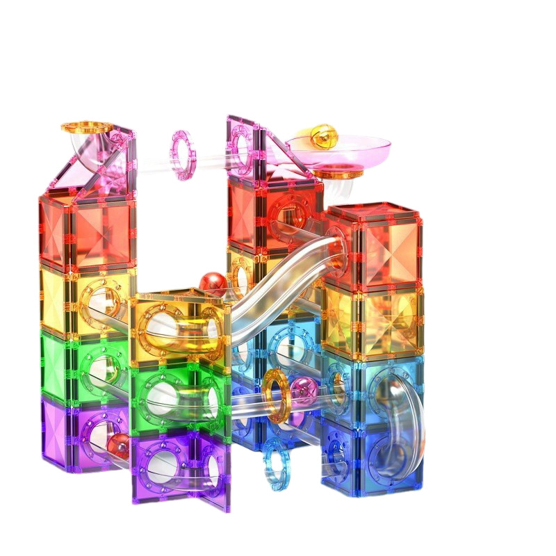 磁気シートビルディングブロックセットダイヤモンド表面色窓教育組立レンガ子供の集中力トレーニングおもちゃギフト