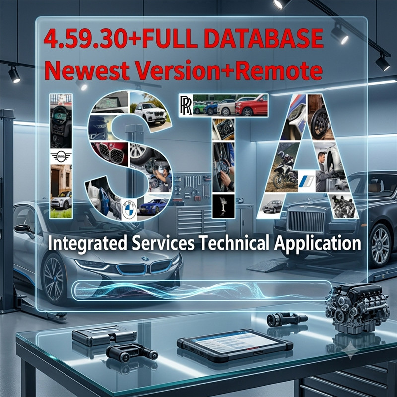 Latest ISTA 4.59.30 Version Minimal installation Diagnostic programming software Remote Installation Activation Code