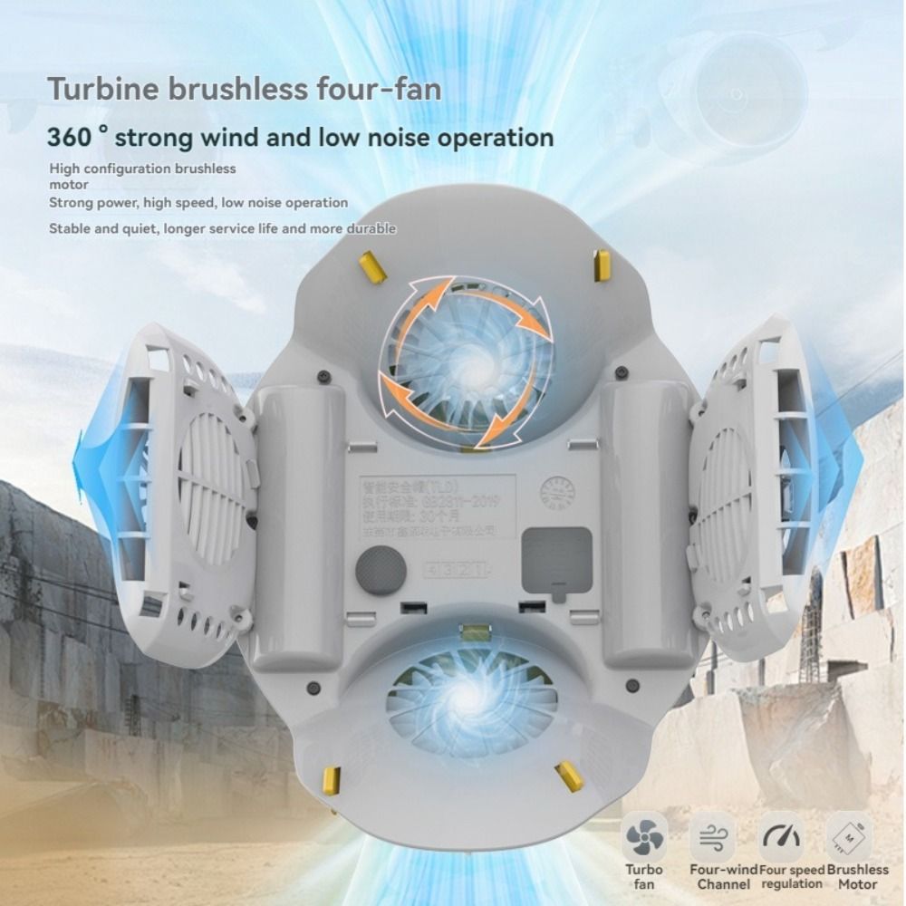 4 ギア充電式ファンヘルメット 1/2/4 個ファン防水安全ヘルメットファン付き防雨サイレント建設作業ヘルメット