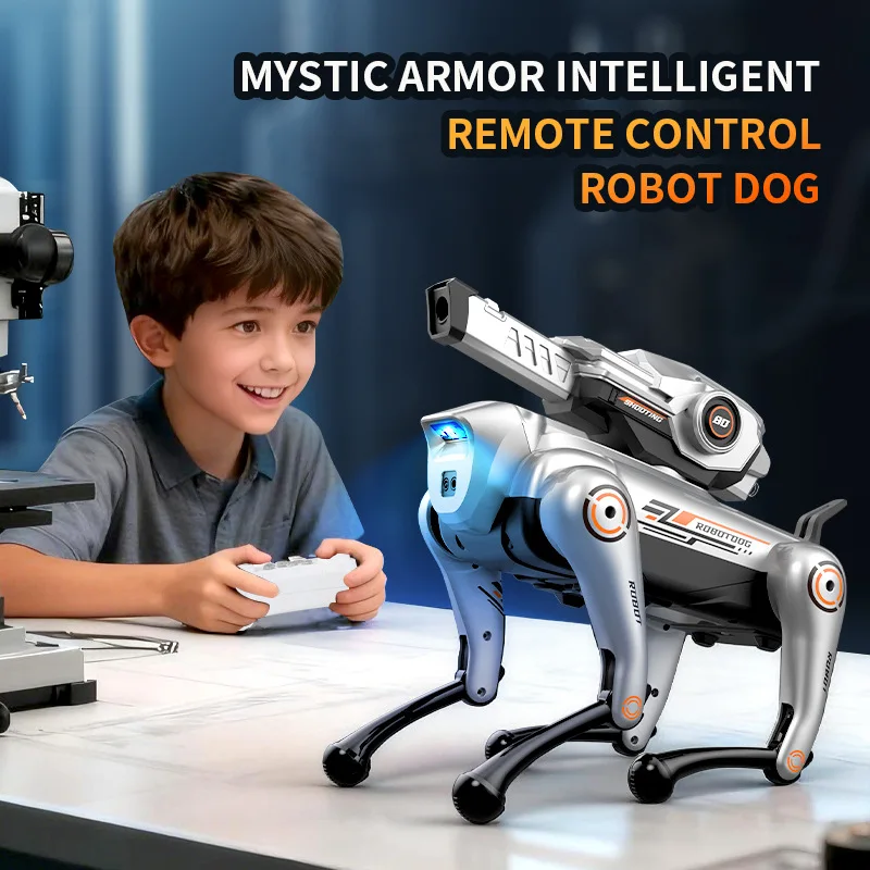R39 RC AI スマート RC ロボット犬のおもちゃコマンドプログラム可能歌とダンスリモコンおもちゃ子供のための最高のギフト