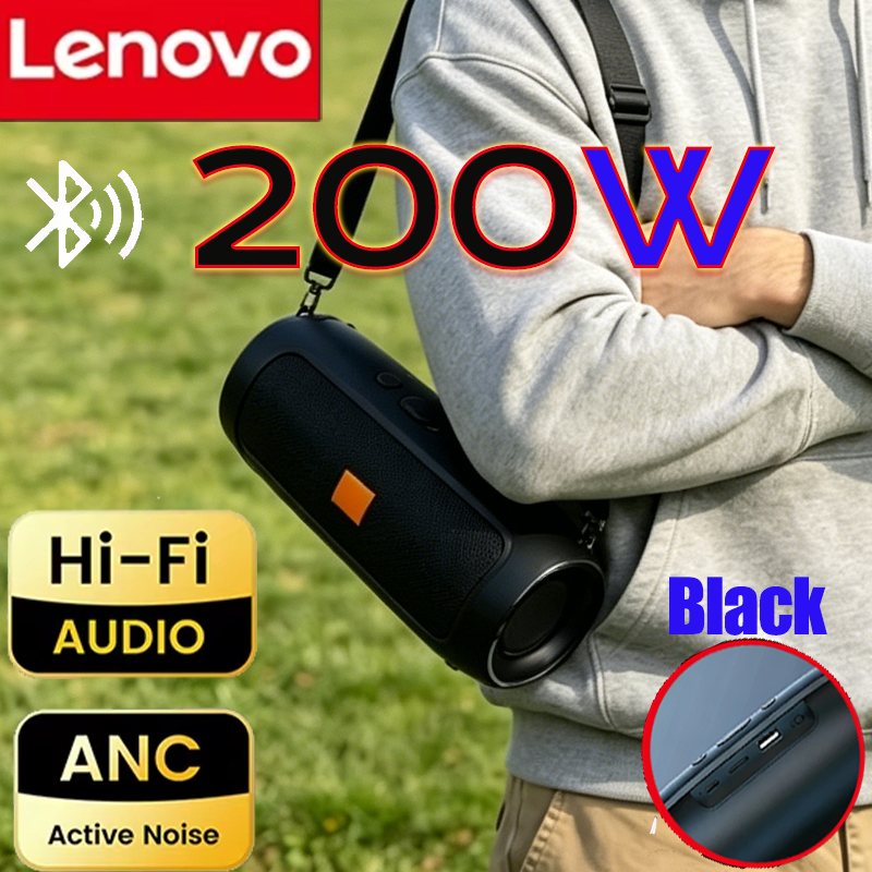 レノボ TF USB Bluetooth スピーカーデュアルスピーカーステレオ再生ワイヤレススピーカーポータブル FM 音声放送サブウーファー