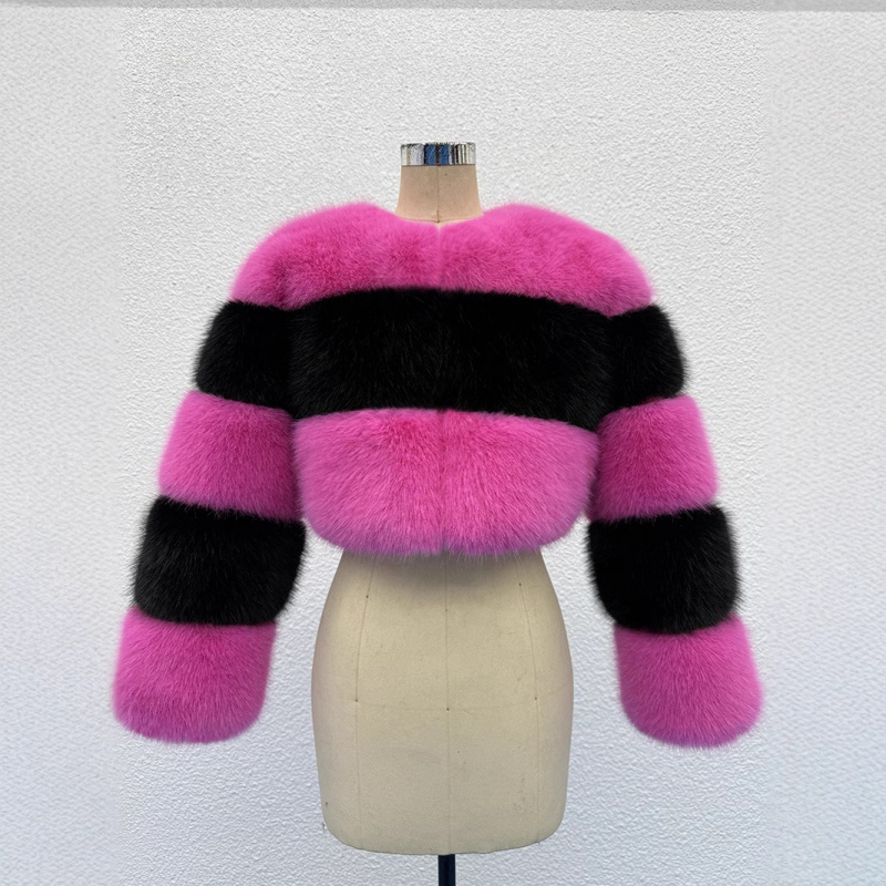 S-6XL 女性の Ieather 毛皮コート冬のフェイクファーコート女性エレガントふわふわフェイクファージャケットトップショート毛皮コート女性の毛皮のコート