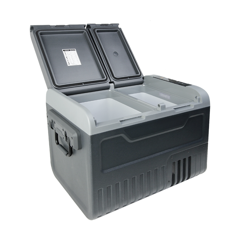 Hot Selling 12V Portable Cooler Box High Quality 55L Plastic Fridge New Compact Compressor Fridge for Car Home Outdoor Use