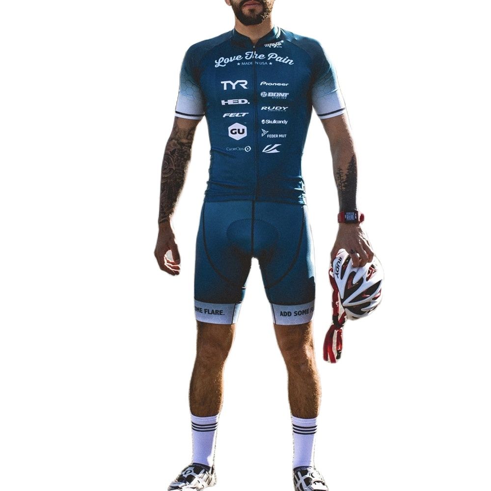 2022 ラブザペイン男性夏サイクリングジャージセットよだれかけ 9D バイクショーツセット mtb ロードサイクリングクイックドライプロシャツマイヨ ciclismo
