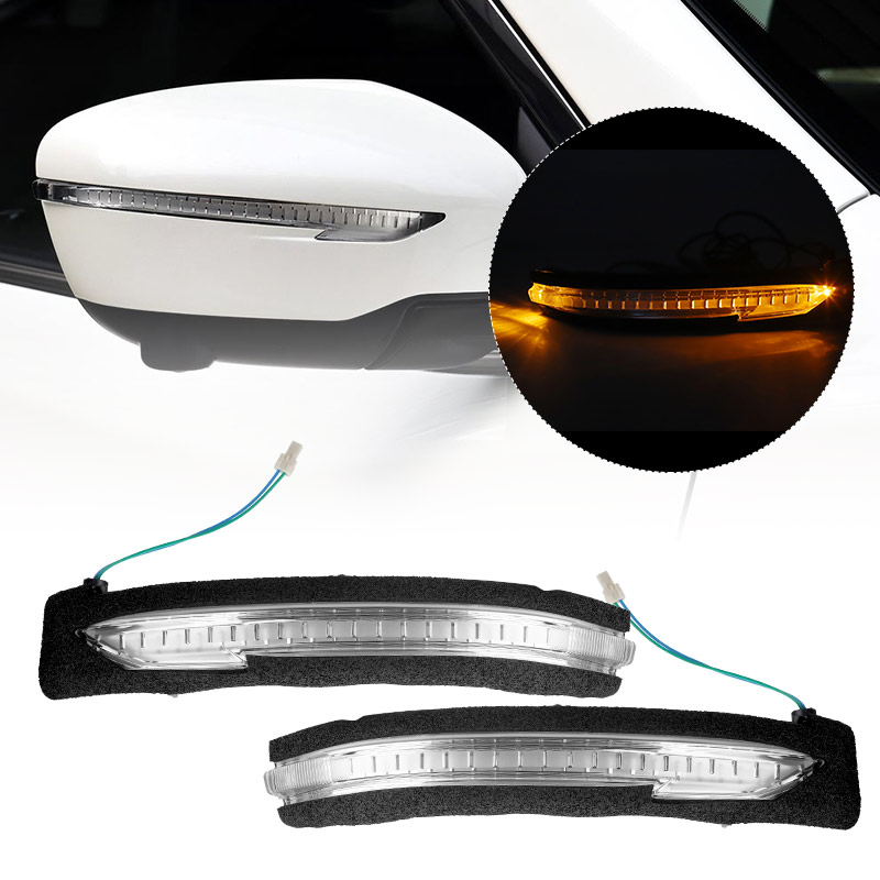 LED サイドミラーターンシグナルライト日産キャシュカイ J1 X-トライアル T32 2014-2019 ムラーノ 14-16 ローグ 15-18 26165-4CL0B 26160-4CL0B