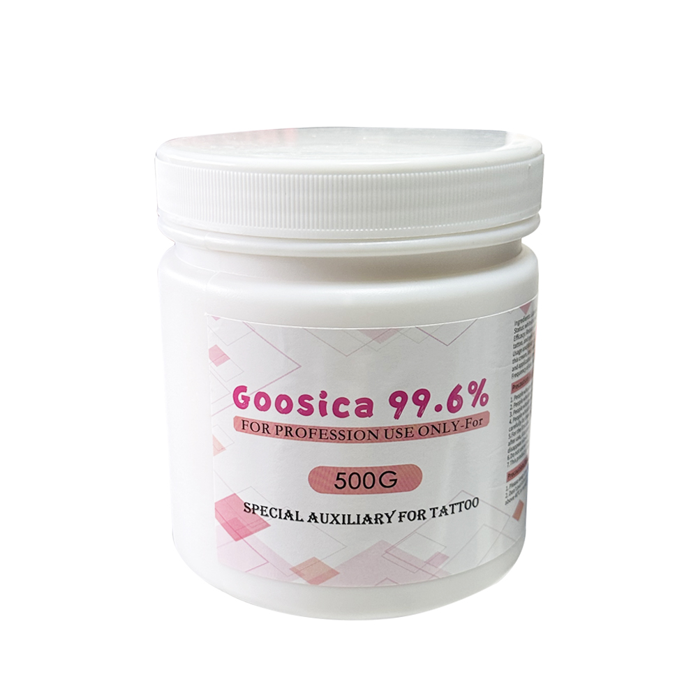 新しい 99.6% Goosica タトゥークリーム前アートメイク眉毛唇 Microblading ピアス補助クリーム 500 グラム