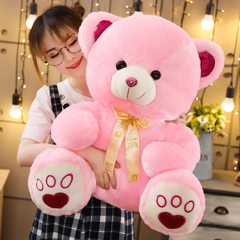 新しい Huggale 高品質のおもちゃかわいい漫画ビッグテディベアぬいぐるみぬいぐるみぬいぐるみ動物クマ人形誕生日プレゼント子供のための