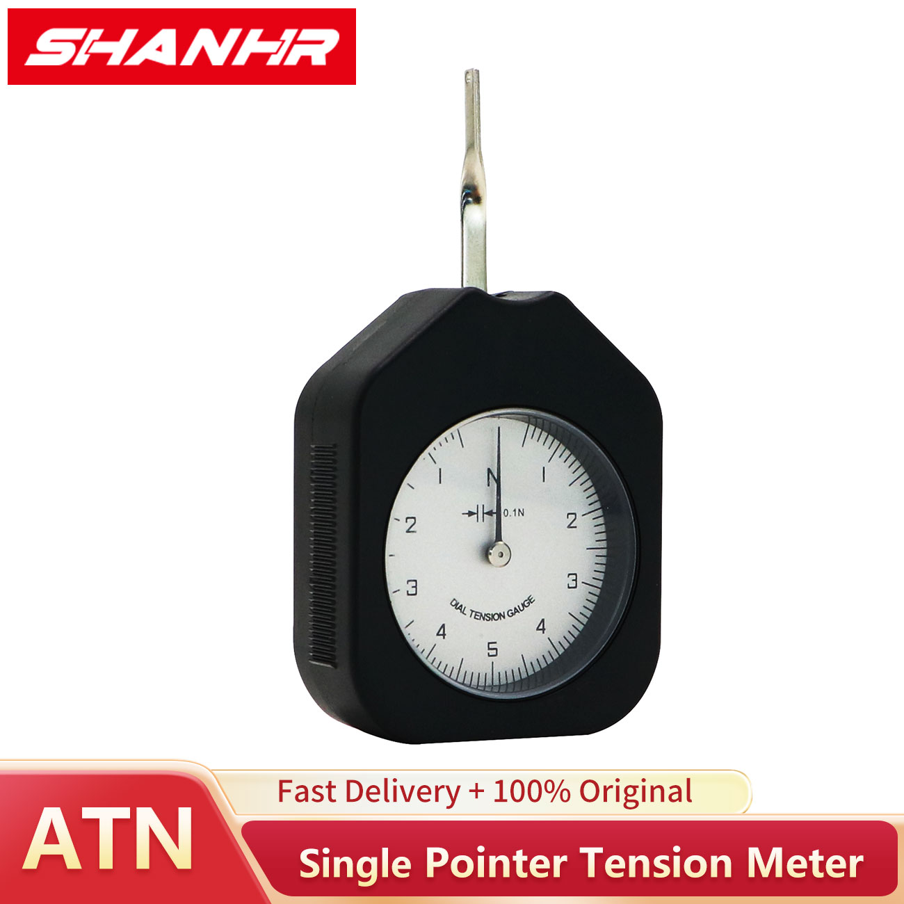 SHANHR ATG シングルポインターアナログ張力計テンションゲージ張力試験力測定器力計