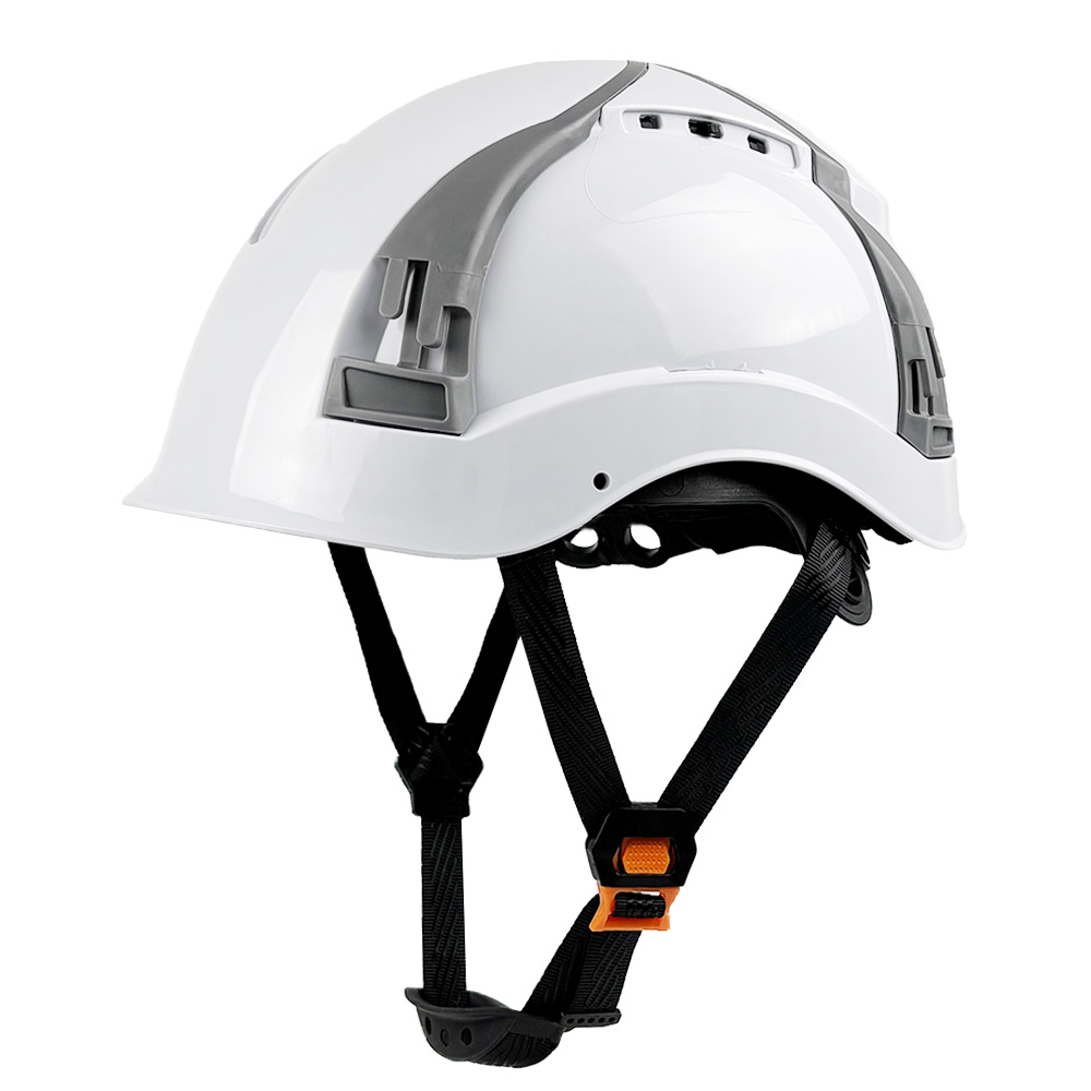 調整可能なベントスロット付き CE 建設安全ヘルメット ABS ハードハットエンジニア作業帽子屋外登山安全キャップ ANSI Z89.1