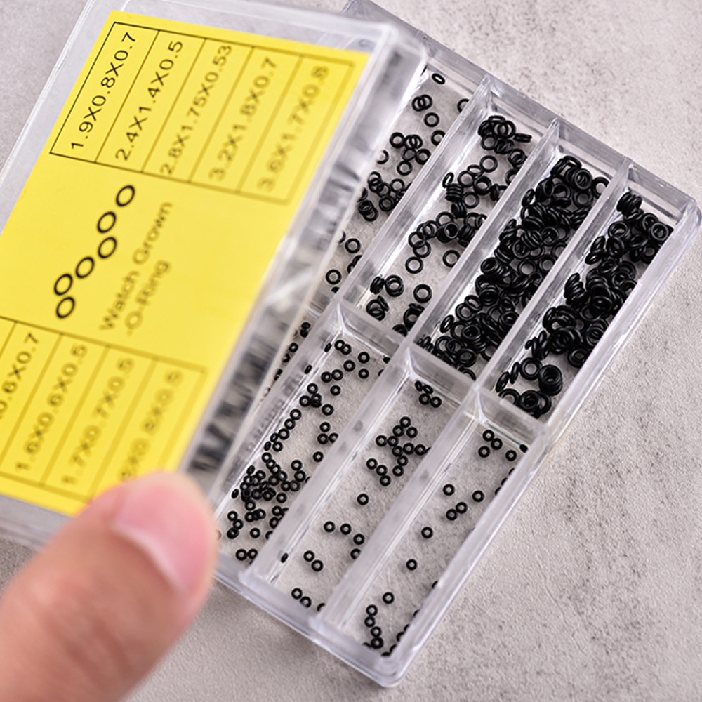 JWNSPA 10 サイズ防水 O リングゴムガスケットオールインワンボックス時計交換および修理アクセサリー