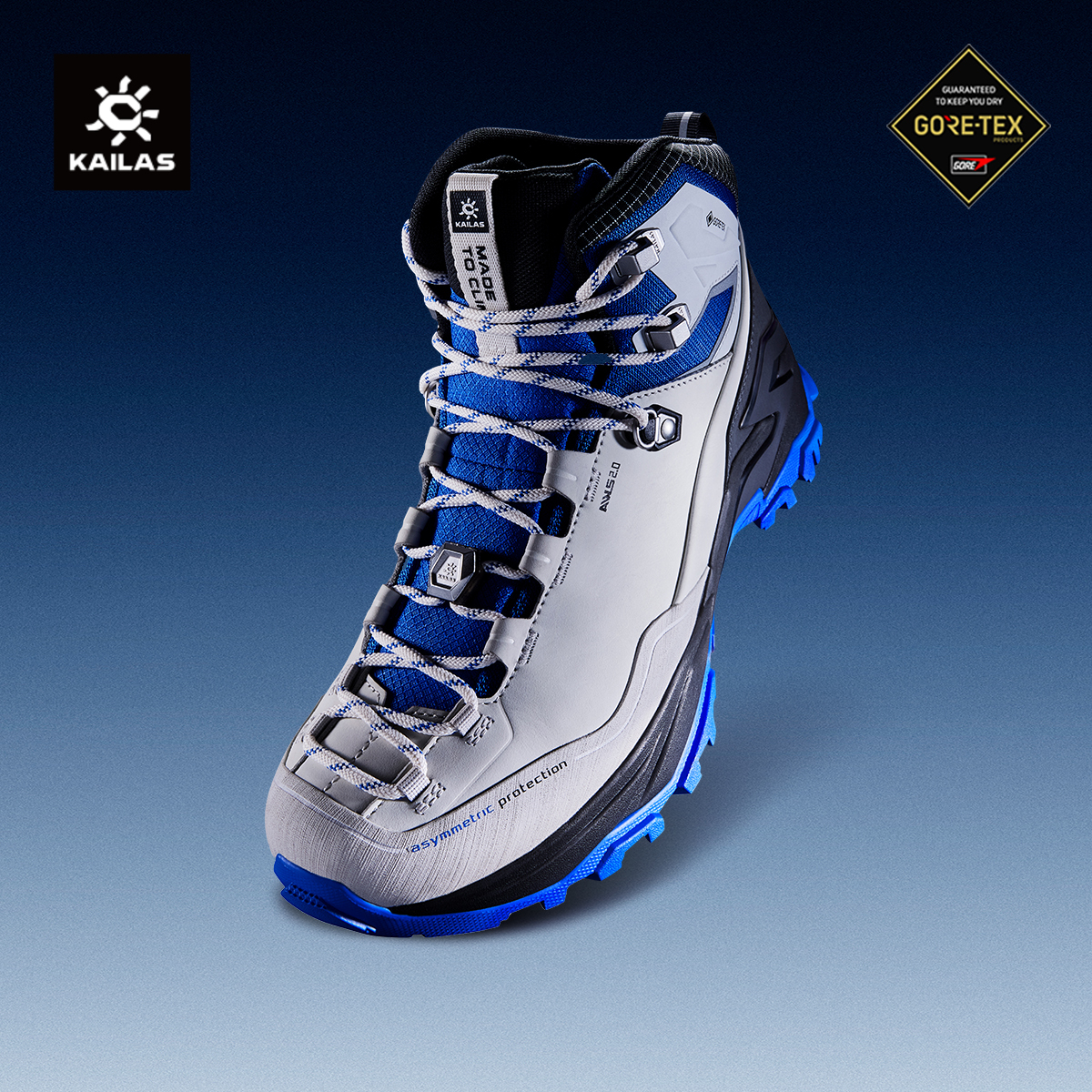 KAILAS 2026 新 MT5-3 GTX MID ハイキングシューズ男性防水アンチスリップ EVA クッション性登山靴 KS2612127
