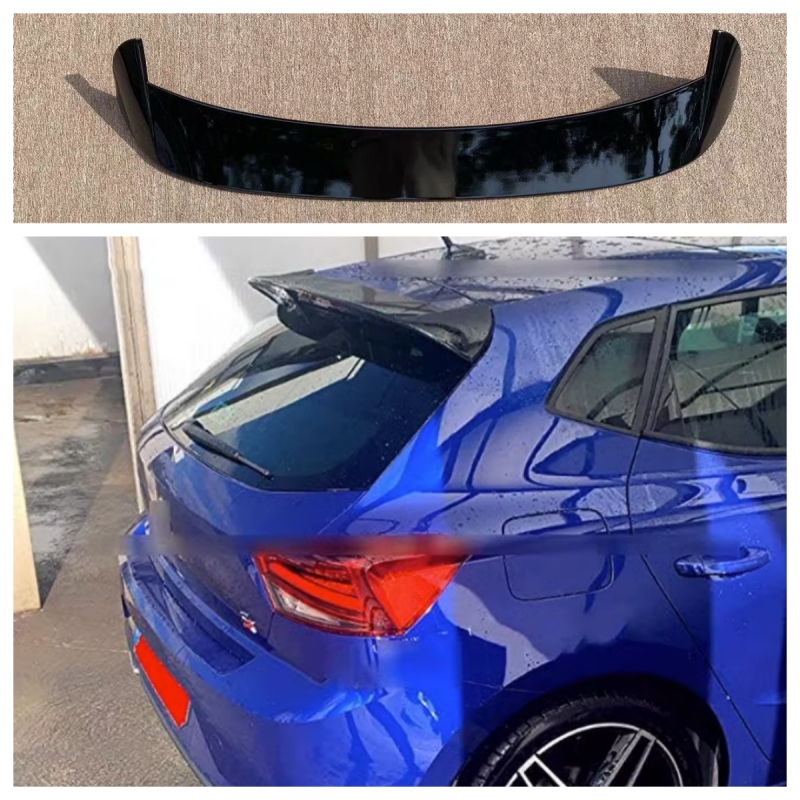 Vw シート IBIZA TGI/FR ハッチバック 2017 2018 2019 高品質 ABS Platic リアルーフスポイラー車の尾翼装飾