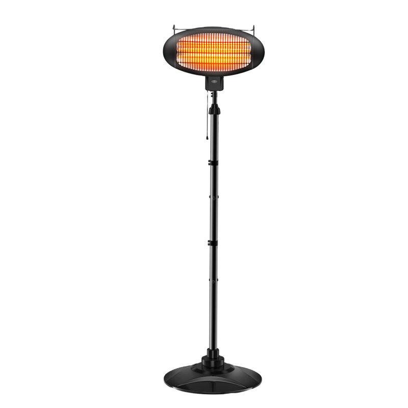 ホット販売 2000 ワット垂直赤外線電気パティオヒーター冬季屋外ガーデンキャンプレストラン用スチール製