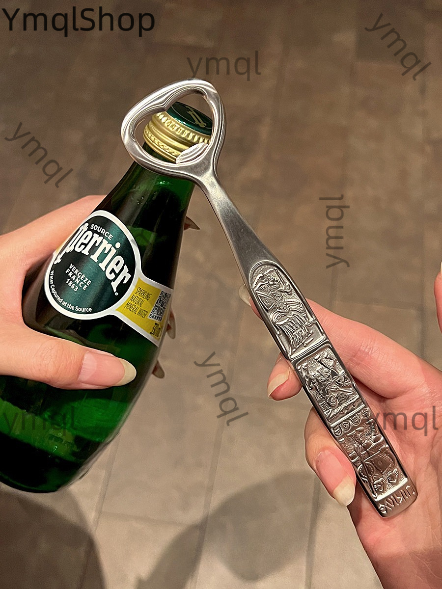 304 ステンレス鋼のビール栓抜きボトルドライバー肥厚キャップオープナー