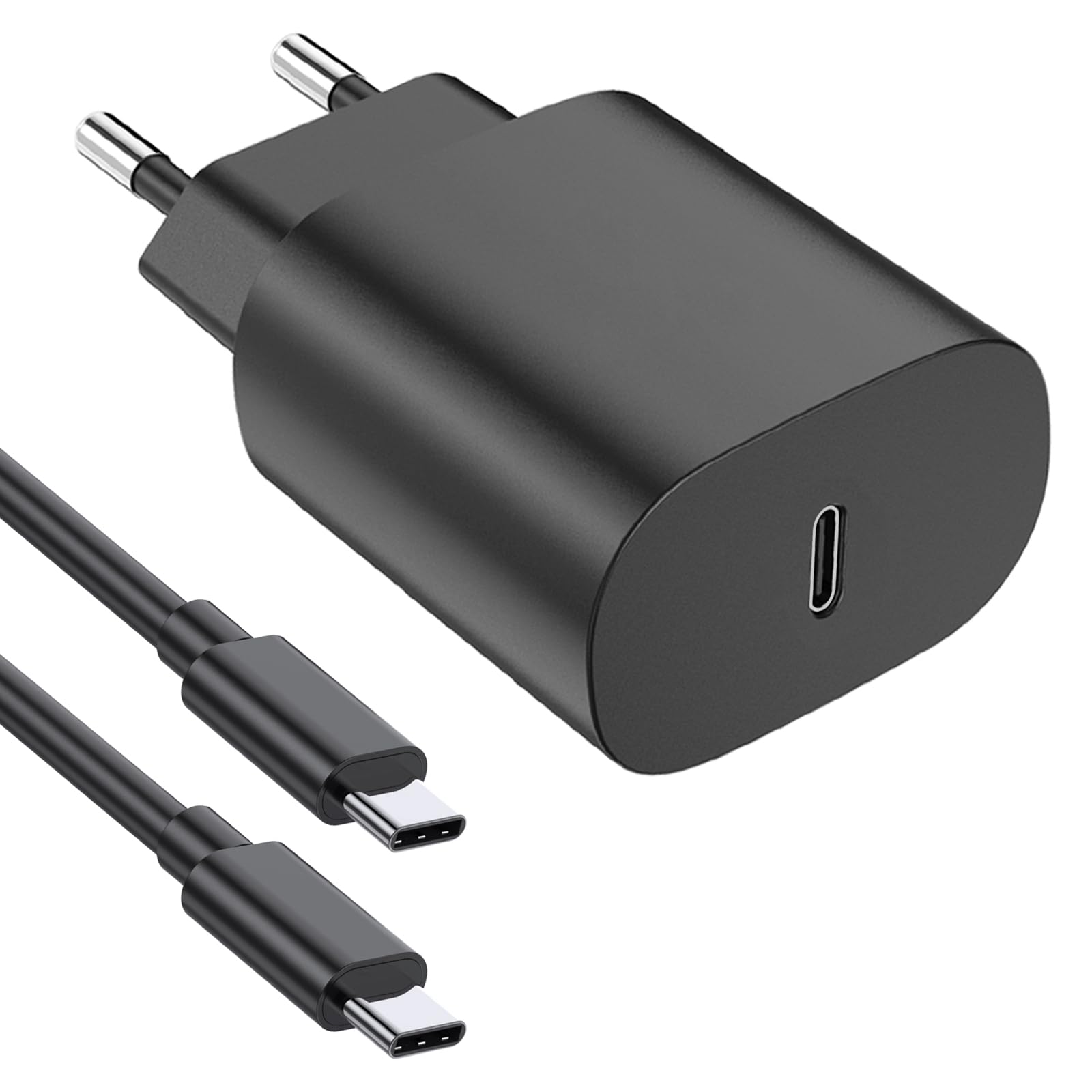 25WUSB C急速充電器、Cタイプ超高速充電器、2m長充電ケーブル、Samsung Galaxy S25/S24/S23/S22 Ultrに最適