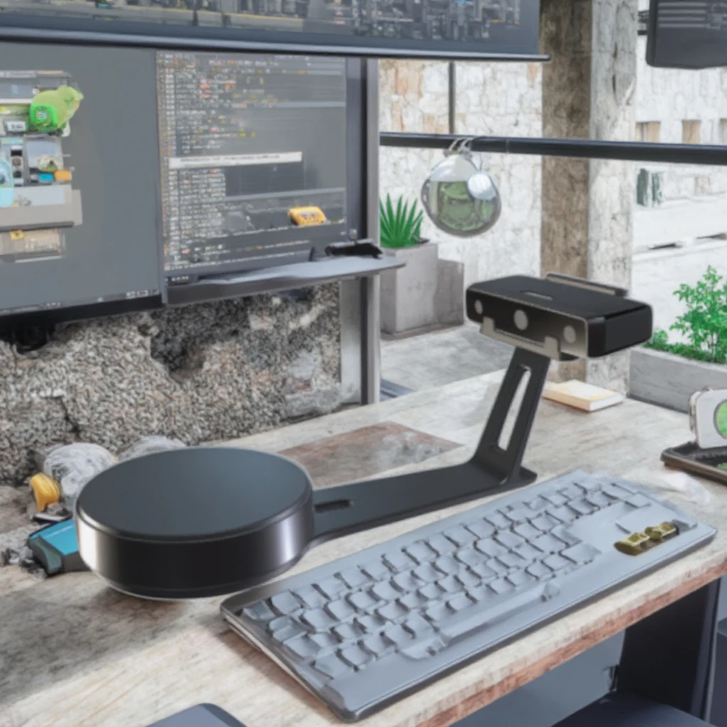 Color Fidelity SE Einscan 3D スキャナー (USB インターフェイス付き) 3D プリンター用 3D センススキャナー 在庫あり 低価格