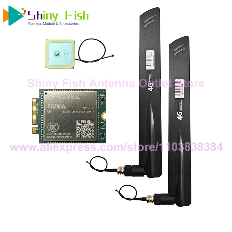 Quectel EC200A M.2 4G LTE モジュール Cat4 GNSS GPS EC200A-EU EC200A-AU eSIM 互換 EC25 EC21 EC20 EG25 EC200U