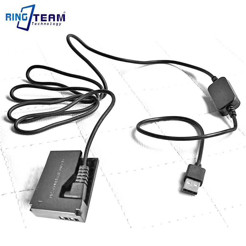CA-PS700 USB 電源ケーブル - LP-E12 ダミーバッテリー Canon EOS Rebel SL1 100D デジタルカメラ ACK-E15 アダプター用