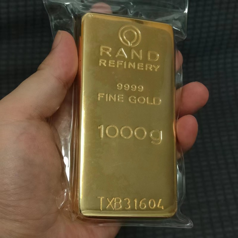 ホット販売スイス 1 キロ金地金バースイス 1000 グラム純銅金メッキゴールドバー異なる番号