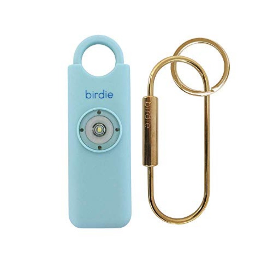 She's Birdie 女性による女性のためのオリジナル個人安全アラーム 大音量サイレン、ストロボライト、さまざまな色のキーチェーン