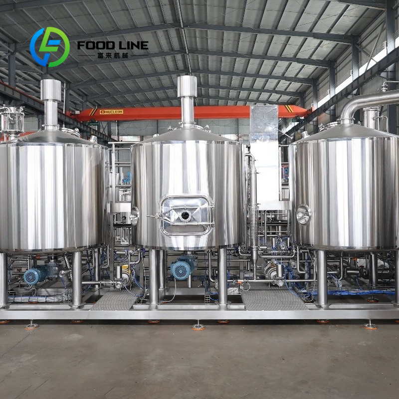 カスタマイズ 500L 1000L 1500L 2000L クラフトビール醸造所工業用ターンキーレストランホームビール醸造機器システムポンプ高