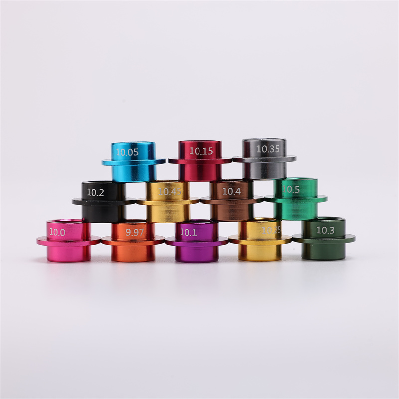 Highly Precise Height Inline Skates Spacer for Roller Slalom skates and Speed Race Skating Shoes Alumimum Alloy Bushing 8 pieces