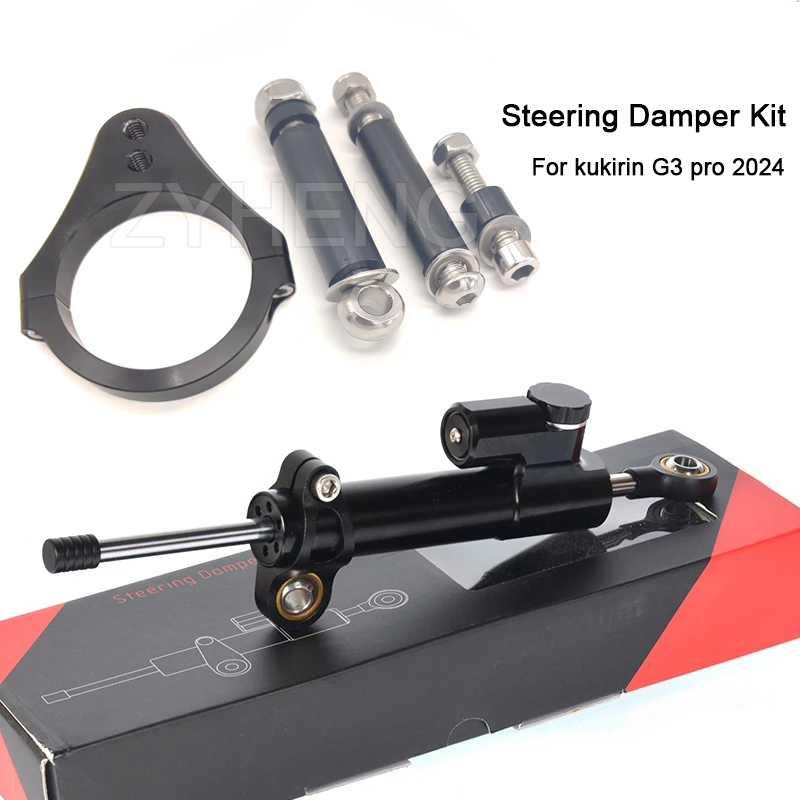 For Scooter kukirin G3 pro 2024 2025 Stabilizer Steering Damper Mounting Electric Scooter Ausom Gallop Modification Bracket
