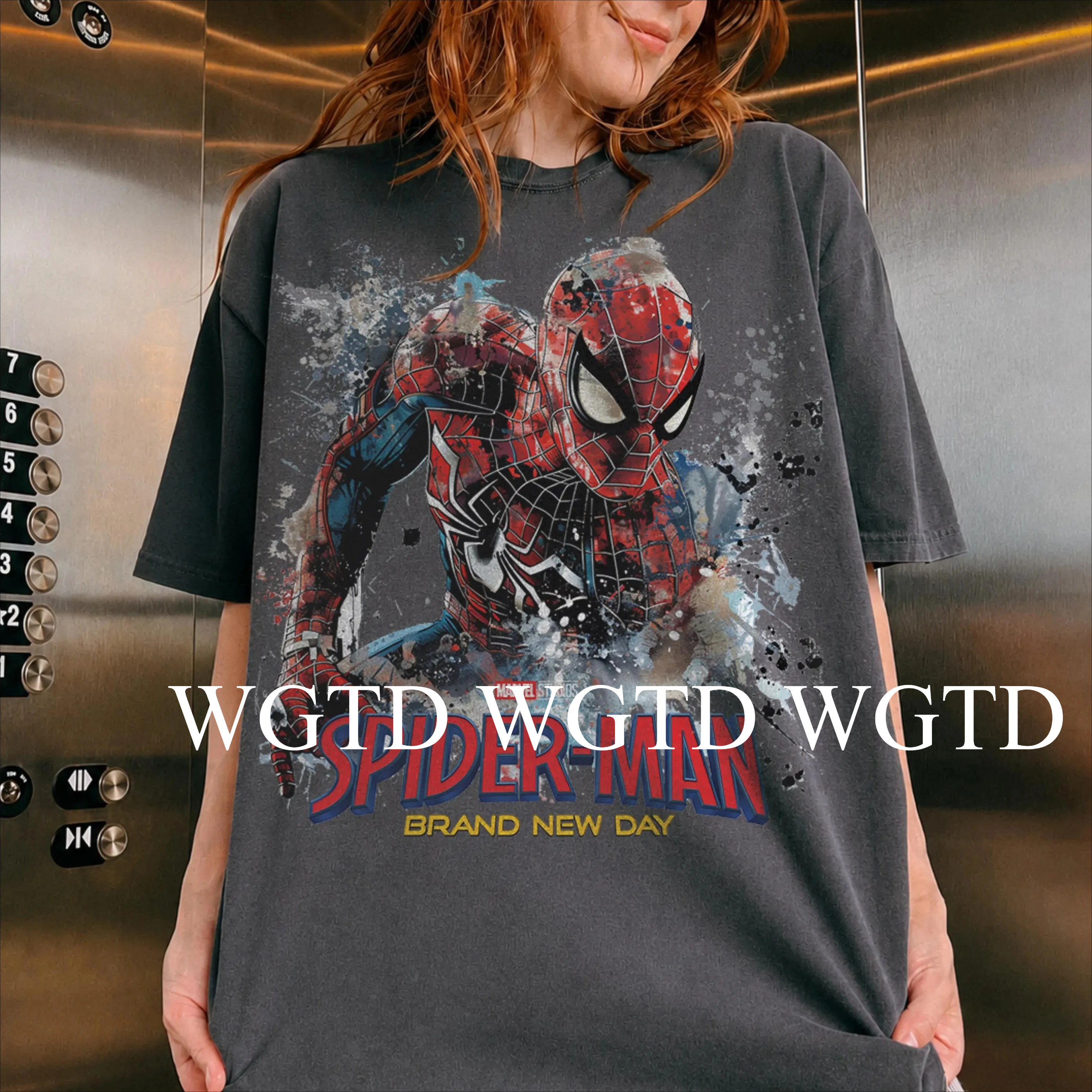 楽しいクラシックキャラクタープリント Tシャツ男性女性ファッション映画ストリート半袖 Tシャツ