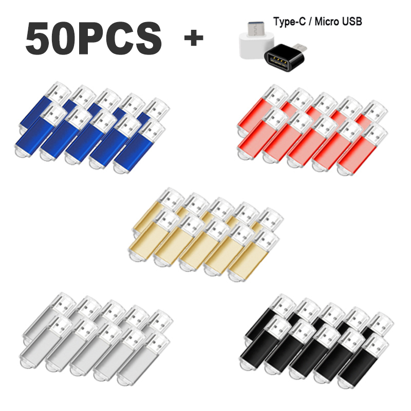 卸売 USB フラッシュドライブ 50 個 2.0 ペンドライブ 4 ギガバイト 8 ギガバイト 16 ギガバイト 32 ギガバイト 64 ギガバイトペンドライブ USB メモリスティック無料ロゴ写真ギフト用