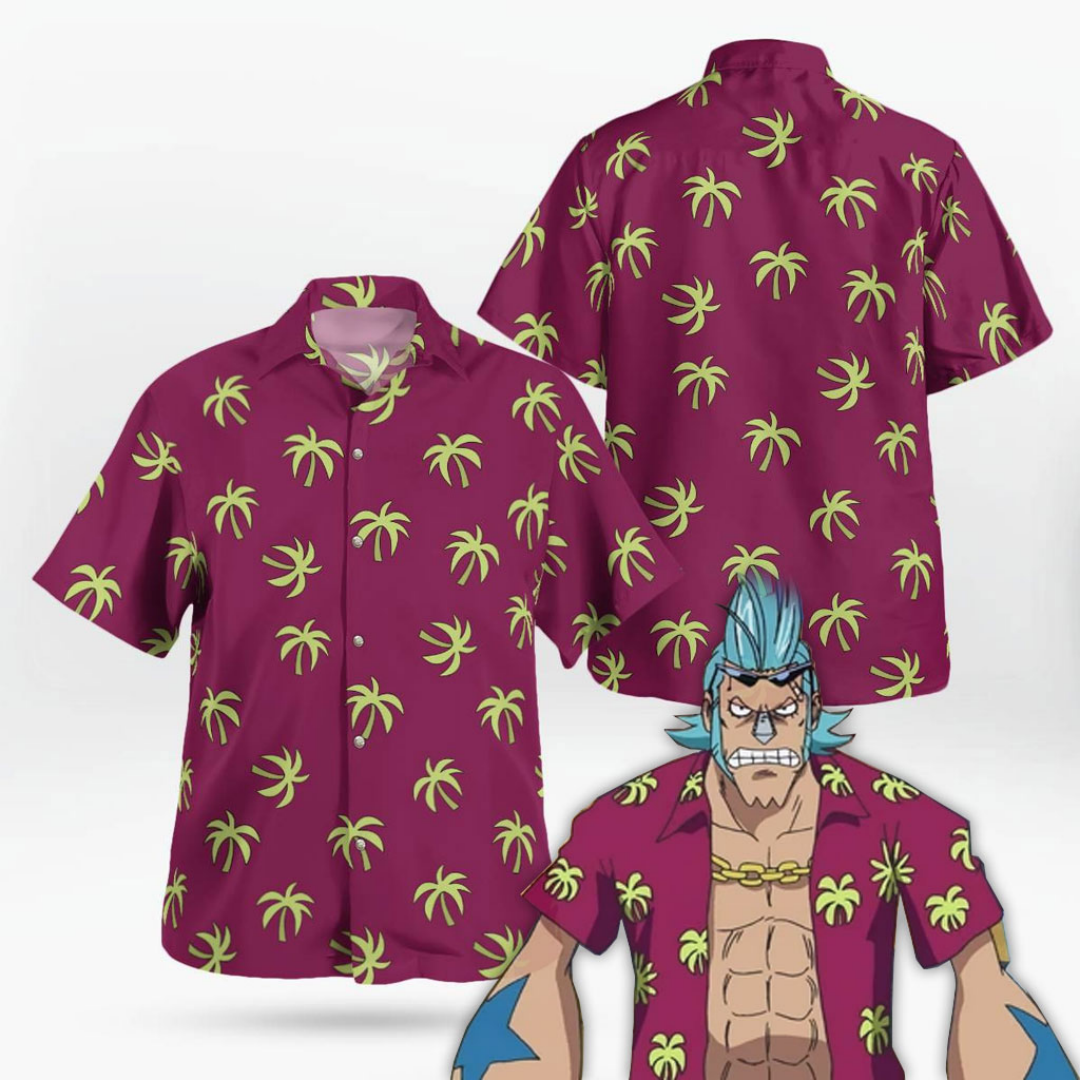 フランキー ワンピース アロハシャツ コスプレ 「ウォーター7編」 春 スポーツ メンズ Tシャツ 子供服 Tシャツ Y2K 女性