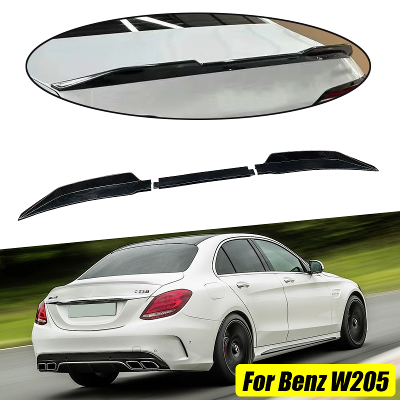 メルセデスベンツアクセサリー C クラス W205 W204 C117 C118 cls C218 W177 2015 車のリアトランクハイキックダックテールブーツスポイラー勝利