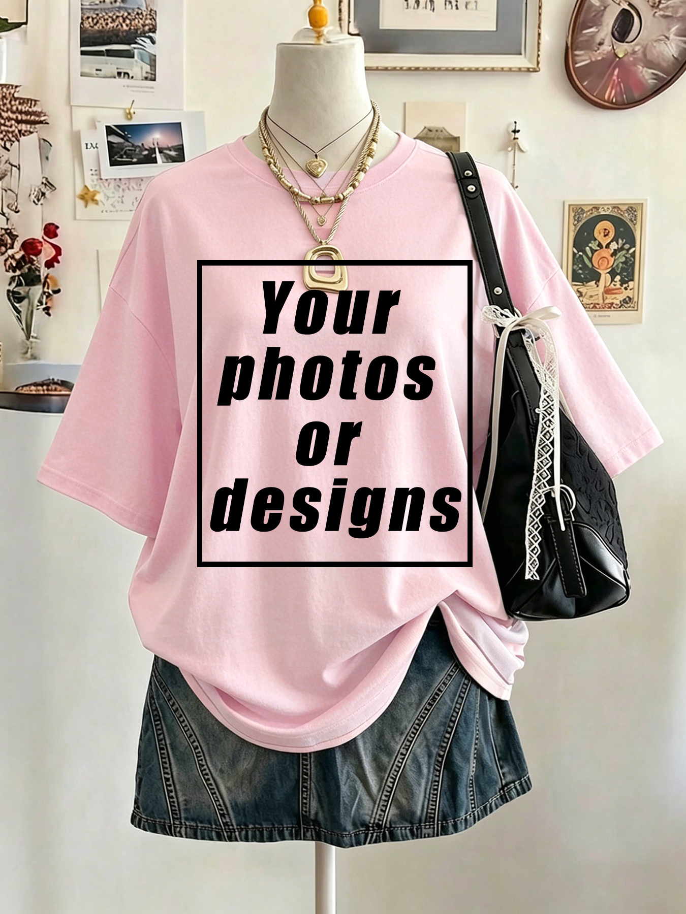 カスタムグラフィックロゴの基本 Tシャツヴィンテージルーズ衣類ファッションパーソナライズ O ネック半袖ユニセックス夏綿 100% tシャツ