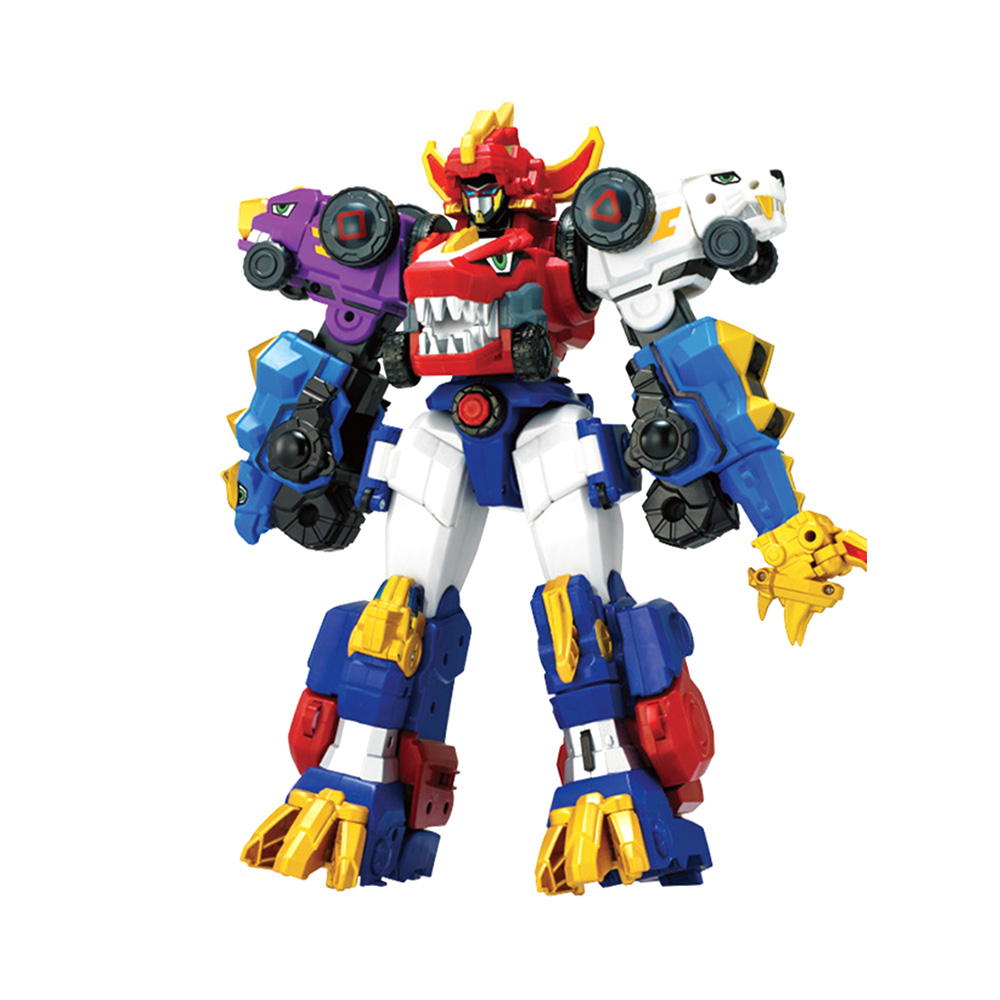 ディノコア ウルトラ D-バスター ティラノ 恐竜変換ロボット コンバイナー 5in1 アクションフィギュア 箱なし
