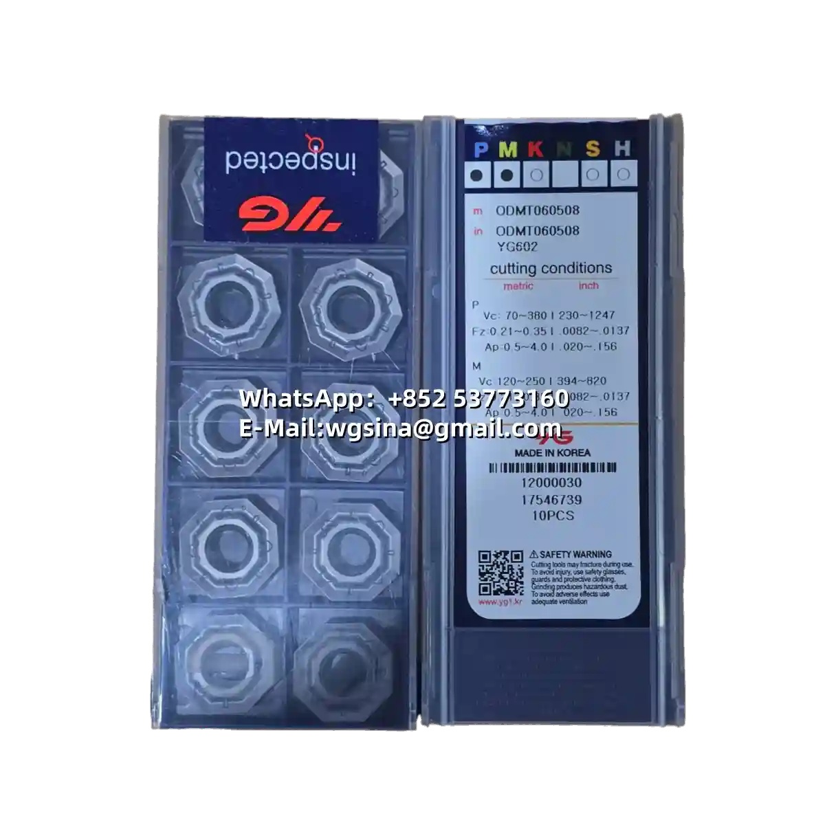100% オリジナル ODMT ODMW 060508 OFER070405 OFMT05T308 ONMU080608 YG602 フライスインサート